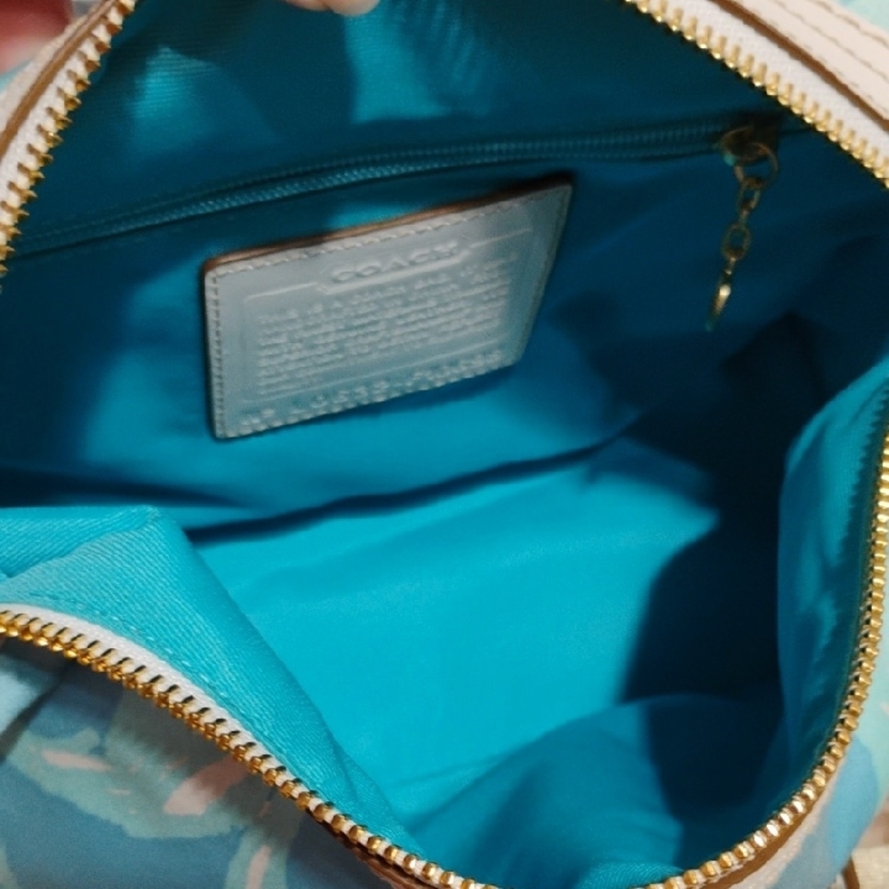 (#1) RARE! NWT Authentic Coach Hampton Weekend Collection Shoulder Bag - Picture 12 of 15